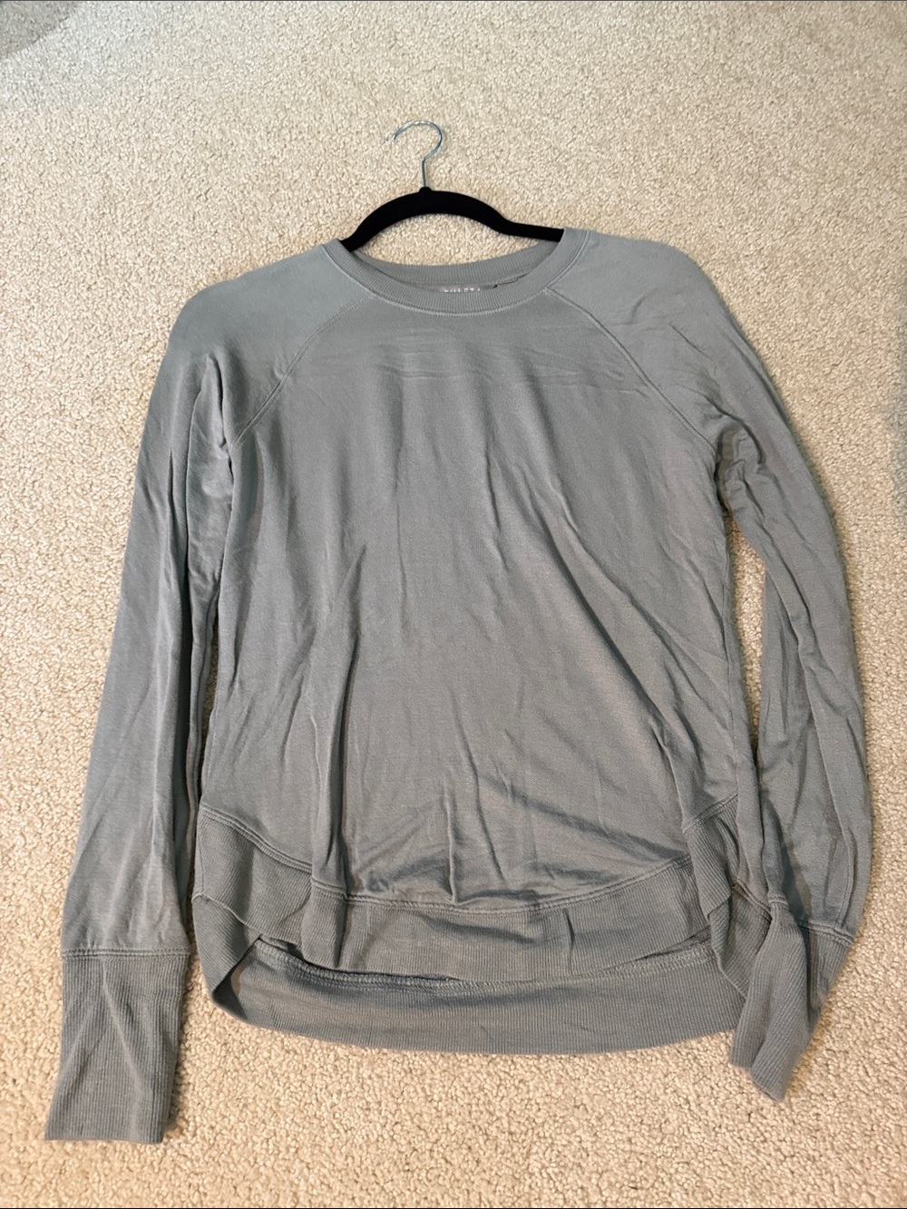 Athleta Lightweight Long Sleeve Sweater in Dusty Sage